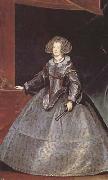 Infanta Dona Maria,Queen of Hungary (detail) (df01) Diego Velazquez